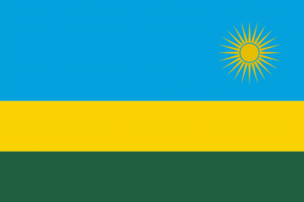 Ruanda Fahne